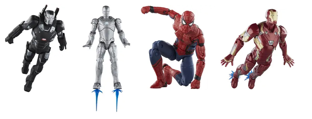 Hasbro Reveal Marvel Legends Action Figures iDisplayit